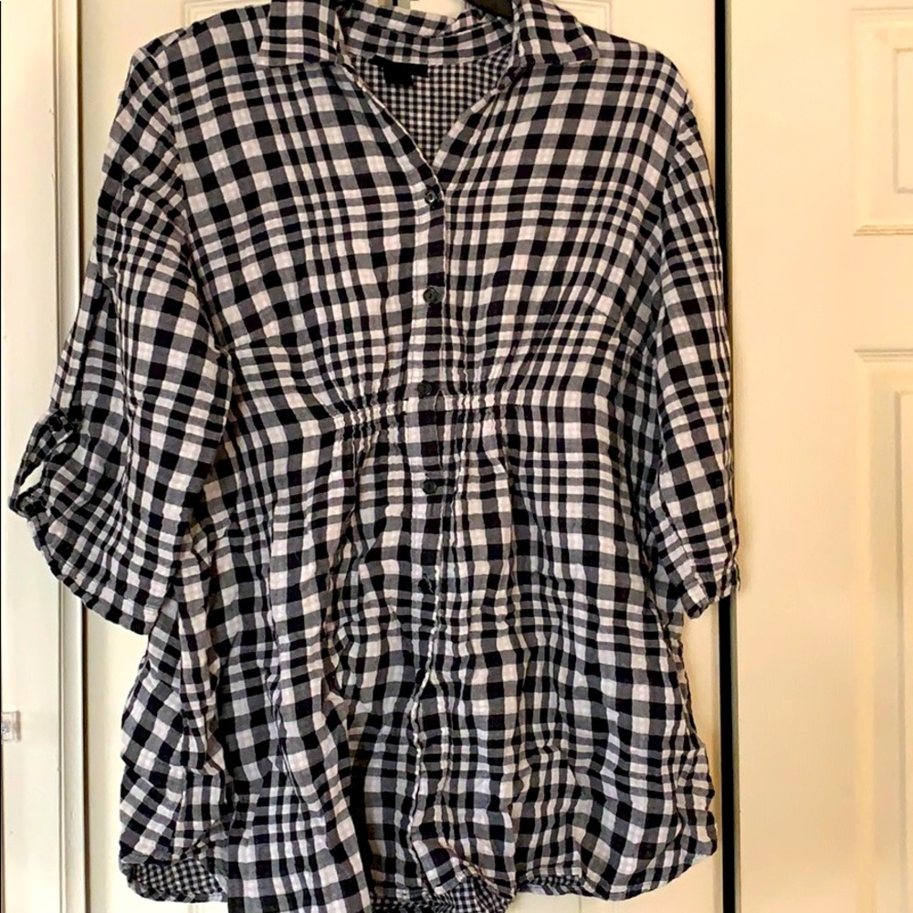 Lane Bryant, flannel top Sz 22/24